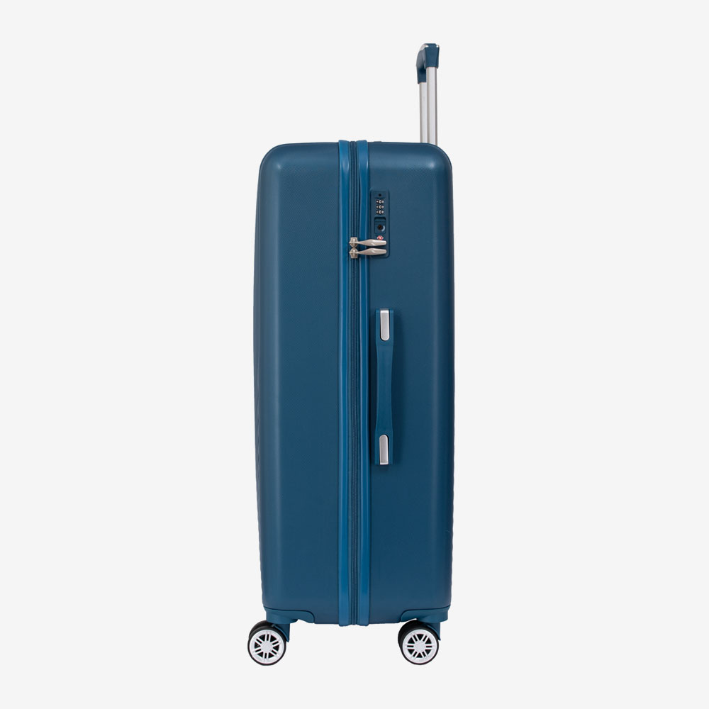 Голям куфар ENZO NORI модел MALAGA 77 см ABS син