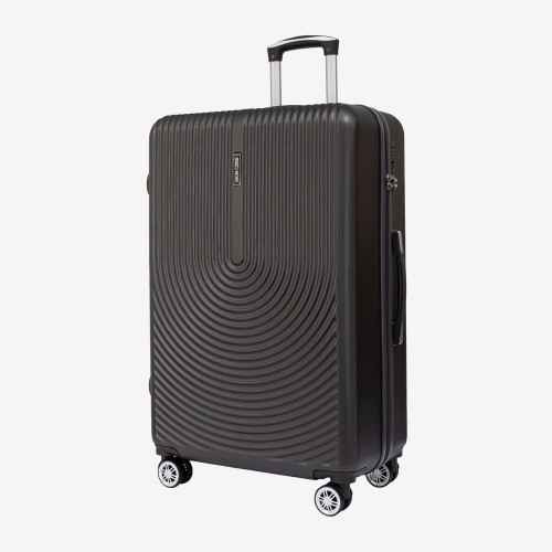 Голям куфар ENZO NORI модел MALAGA 77 см ABS тъмно сив