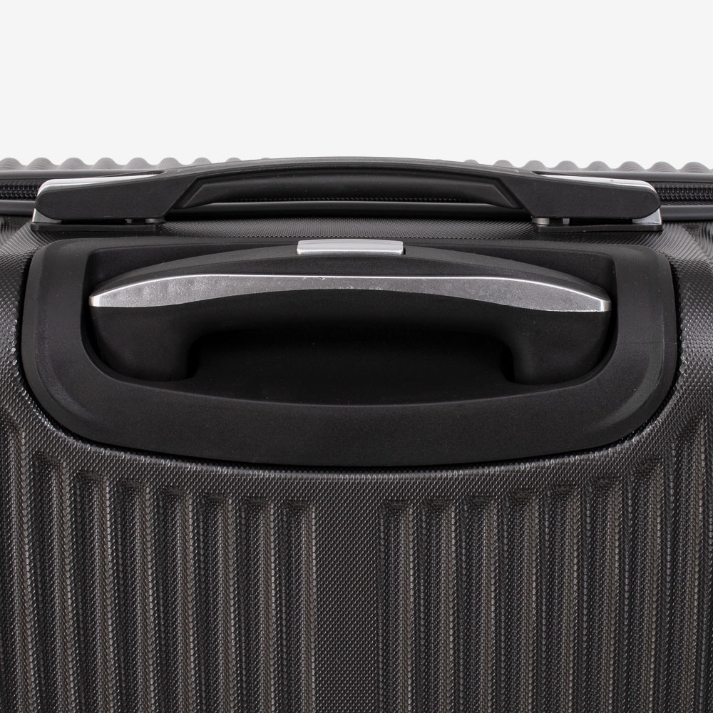 Голям куфар ENZO NORI модел MALAGA 77 см ABS тъмно сив