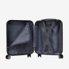 Куфар за ръчен багаж ENZO NORI модел MALAGA 55 см ABS тъмно сив