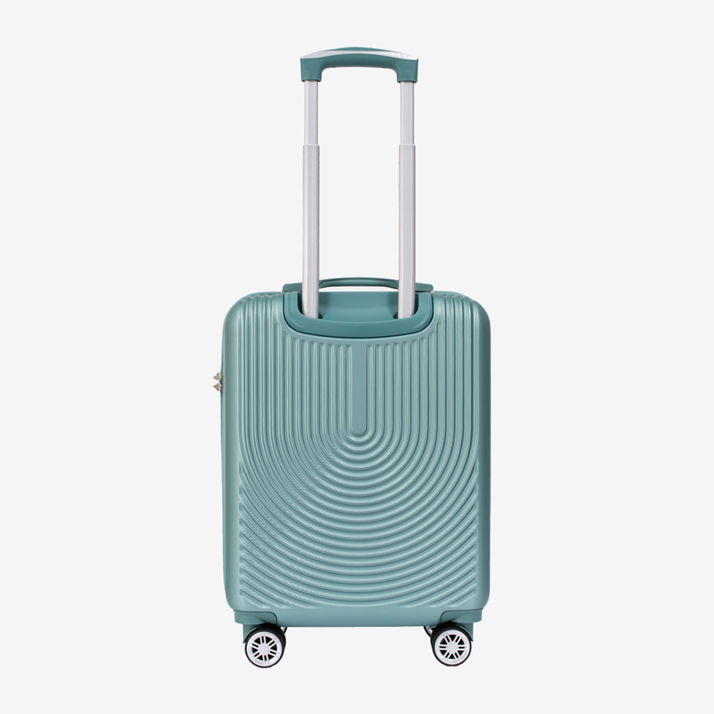 Куфар за ръчен багаж ENZO NORI модел MALAGA 55 см ABS светло зелен