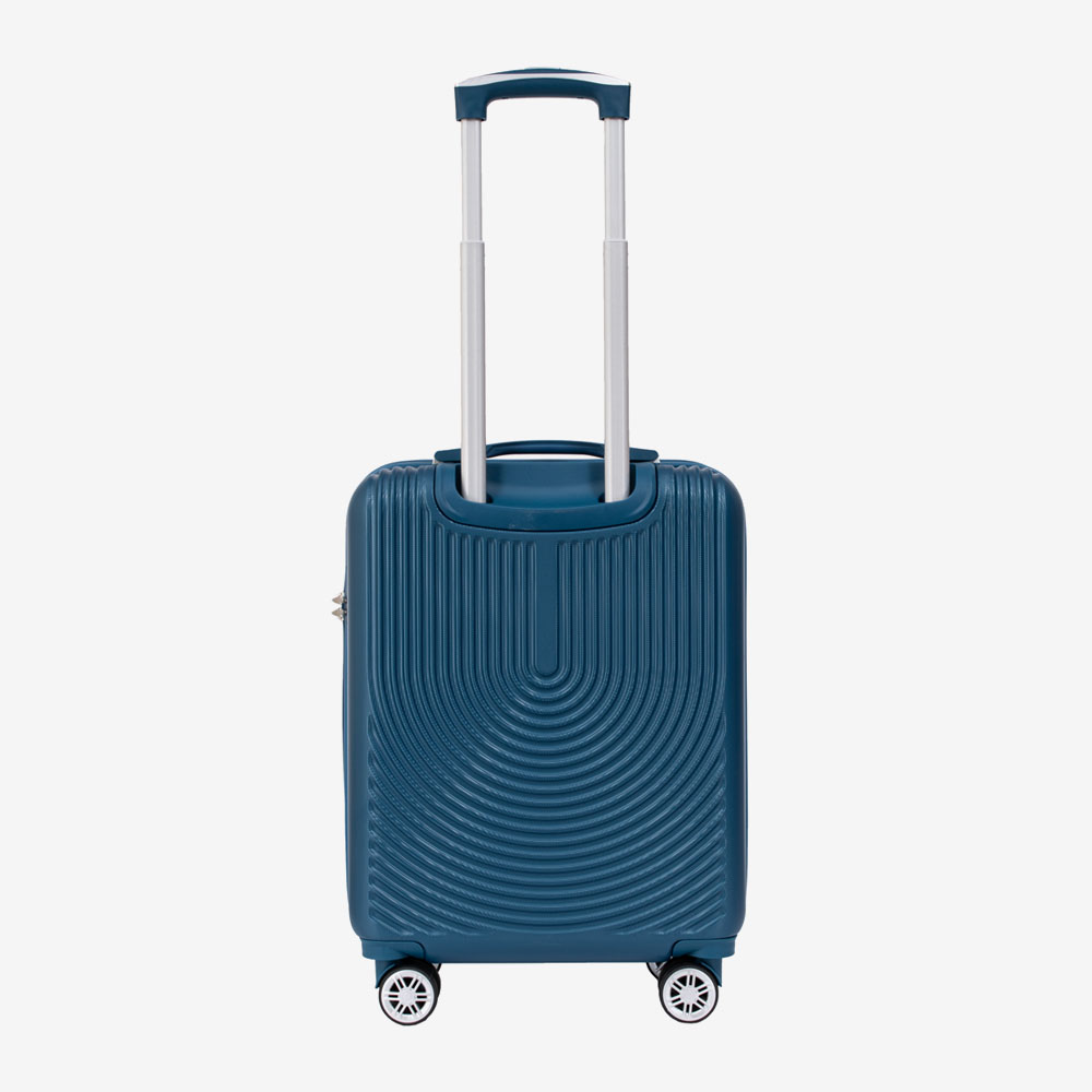 Куфар за ръчен багаж ENZO NORI модел MALAGA-E 55 см с разширение син