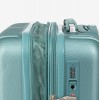 Куфар за ръчен багаж ENZO NORI модел MALAGA-E 55 см с разширение светло зелен