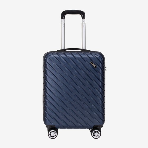 Куфар за ръчен багаж KREAL модел ATINA 55 см ABS тъмно син