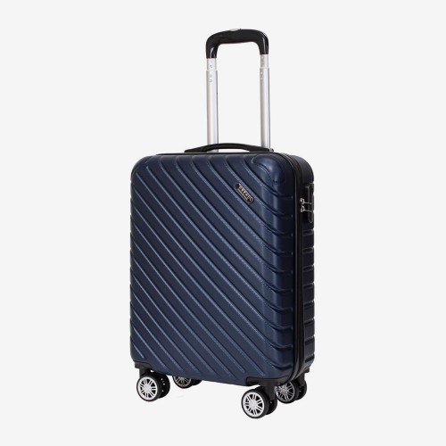 Куфар за ръчен багаж KREAL модел ATINA 55 см ABS тъмно син