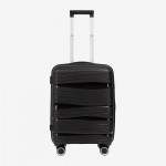 Куфар за ръчен багаж KREAL модел MALTA 57 см полипропилен черен