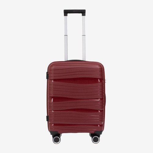 Куфар за ръчен багаж KREAL модел MALTA 57 см полипропилен бордо