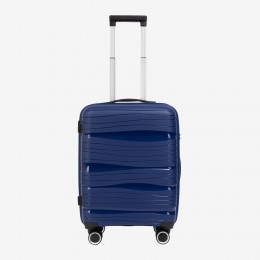 Куфар за ръчен багаж KREAL модел MALTA 57 см полипропилен тъмно син