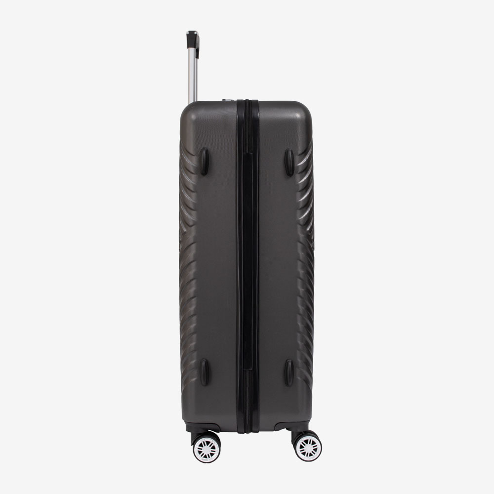 Голям куфар KREAL модел CAPRI 75 см ABS тъмно сив