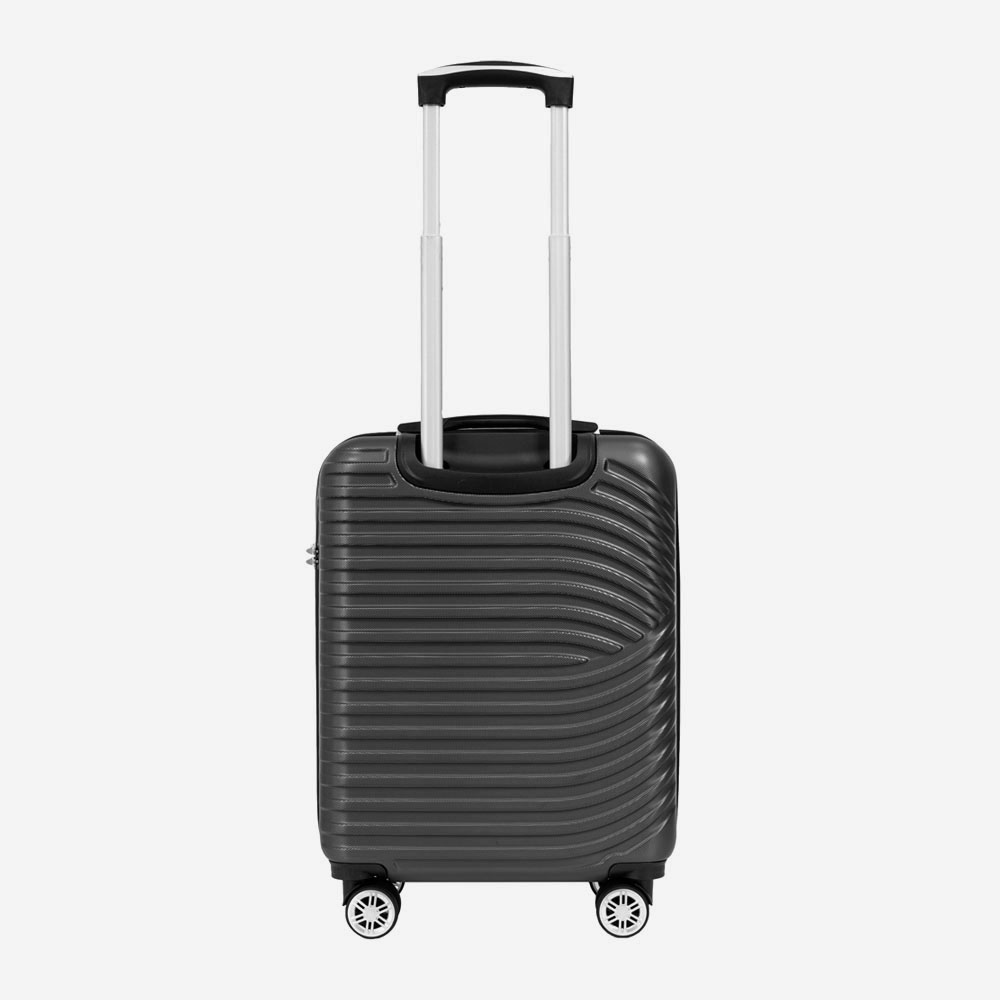 Куфар за ръчен багаж KREAL модел CAPRI 55 см ABS тъмно сив