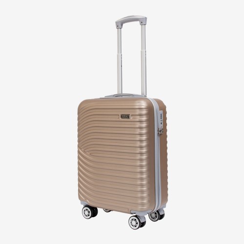 Куфар за ръчен багаж KREAL модел CAPRI 55 см ABS златен