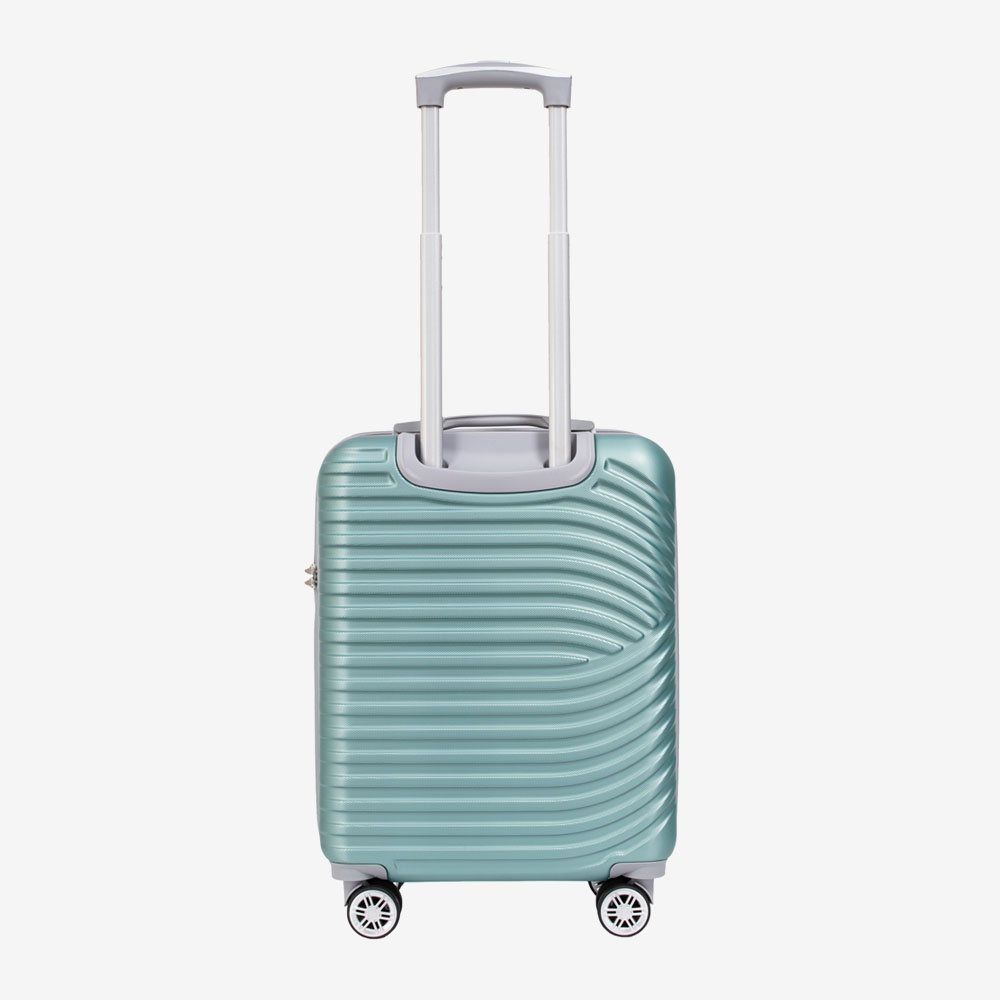 Куфар за ръчен багаж KREAL модел CAPRI 55 см ABS светло зелен