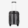 Куфар за ръчен багаж ENZO NORI модел SHELL 55 см поликарбонат черен