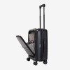 Куфар за ръчен багаж ENZO NORI модел SYDNEY-2 55 см поликарбонат черен