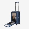Куфар за ръчен багаж ENZO NORI модел SYDNEY-2 55 см поликарбонат син