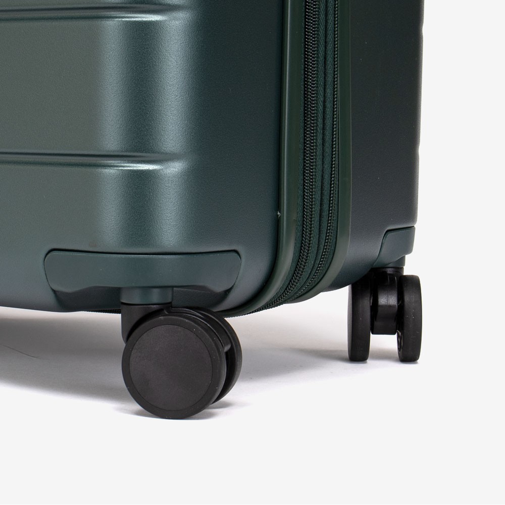 Куфар за ръчен багаж ENZO NORI модел SYDNEY 55 см поликарбонат зелен