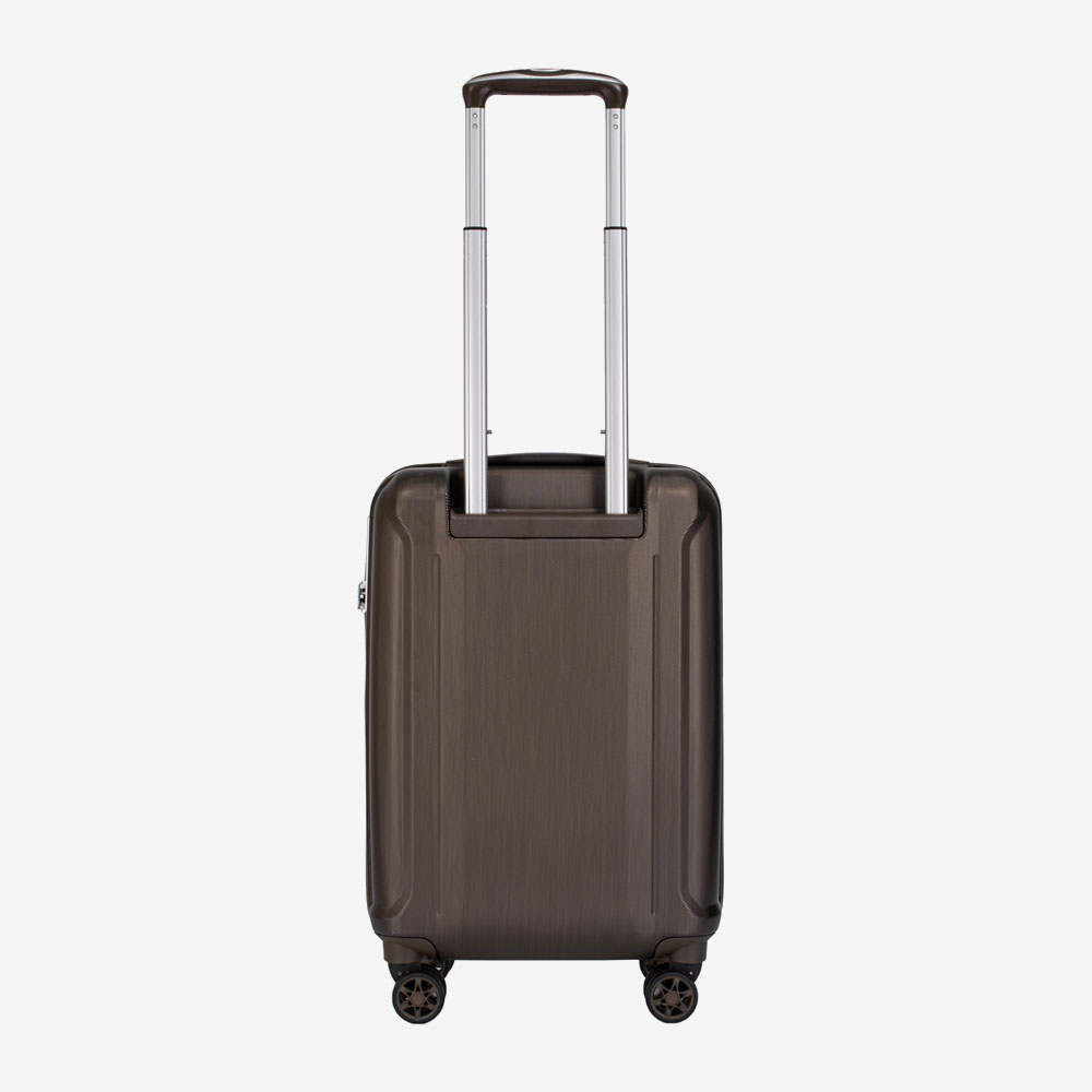 Куфар за ръчен багаж ENZO NORI модел PRIDE 55 см поликарбонат бронз