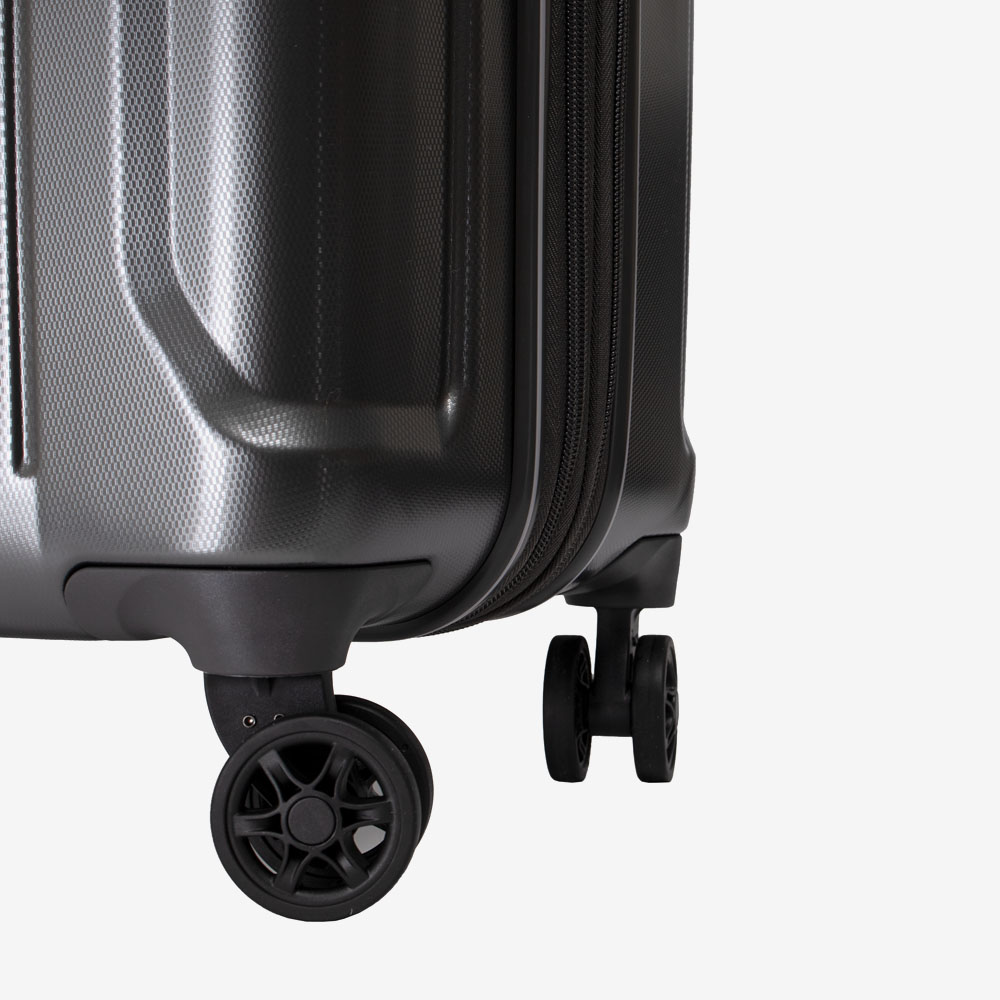 Комплект куфари ENZO NORI модел PRIDE поликарбонат тъмно сив