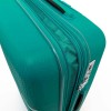 Твърд куфар ENZO NORI от полипропилен с разширение зелен