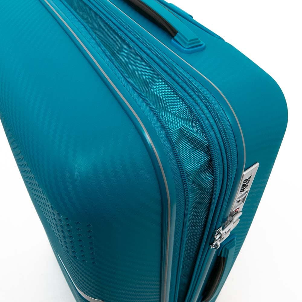 Комплект от 3 куфарa с разширение ENZO NORI модел SPACE цвят син