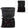 Куфар с TSA код ENZO NORI модел ASTRO-2 55 см за ръчен багаж черен полипропилен с капак