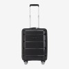 Твърд куфар за ръчен багаж от полипропилен ENZO NORI модел SHAPE черен