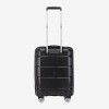 Твърд куфар за ръчен багаж от полипропилен ENZO NORI модел SHAPE черен