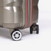 Комплект куфари ENZO NORI модел SHAPE полипропилен шампанско
