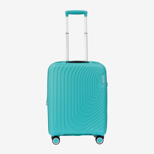 Куфар за ръчен багаж ENZO NORI модел ROMA 55 см полипропилен зелен
