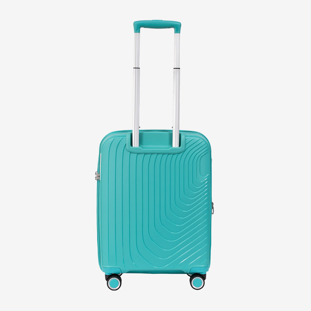 Куфар за ръчен багаж ENZO NORI модел ROMA 55 см полипропилен зелен