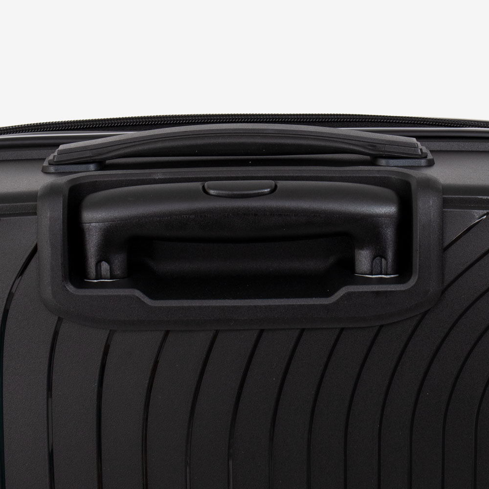Голям куфар ENZO NORI модел ROMA 75 см полипропилен черен