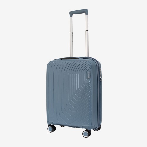 Куфар за ръчен багаж ENZO NORI модел ROMA 55 см полипропилен син