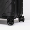 Голям куфар ENZO NORI модел PORTO 77 см полипропилен ултра лек черен