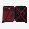 Куфар за ръчен багаж ENZO NORI модел PORTO 55 см полипропилен черен
