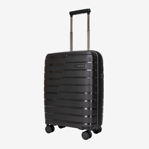 Куфар за ръчен багаж ENZO NORI модел LEVELS 55 см непромокаем черен