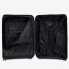 Голям куфар ENZO NORI модел SOLID 75 см полипропилен черен