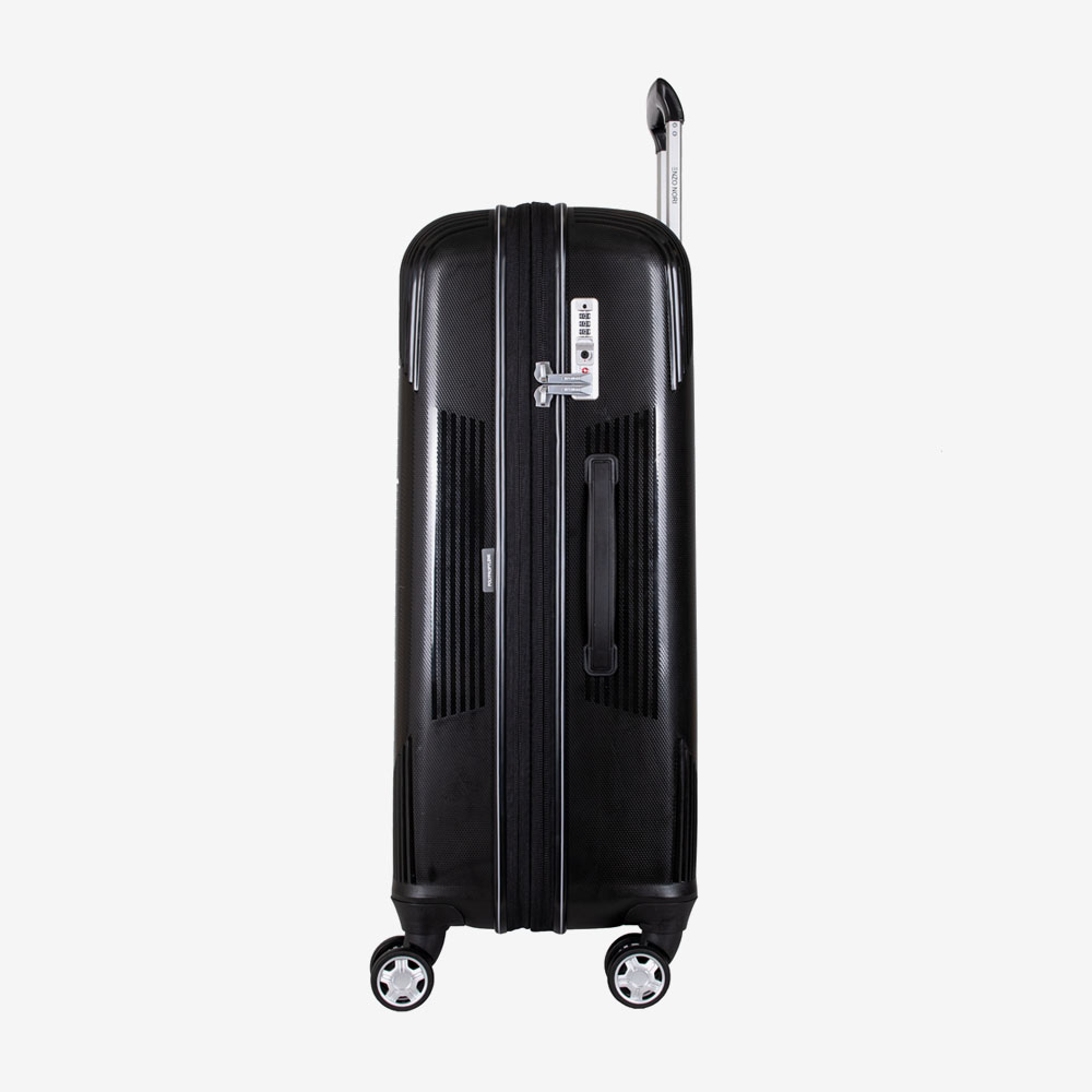 Голям куфар ENZO NORI модел LONDON 76 см полипропилен черен