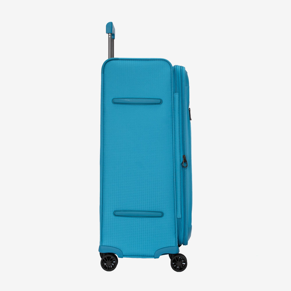 Голям куфар ENZO NORI модел MALIBU 77 см светло син