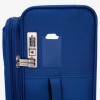 Комплект куфари с 3 чанти ENZO NORI модел MALIBU текстил син