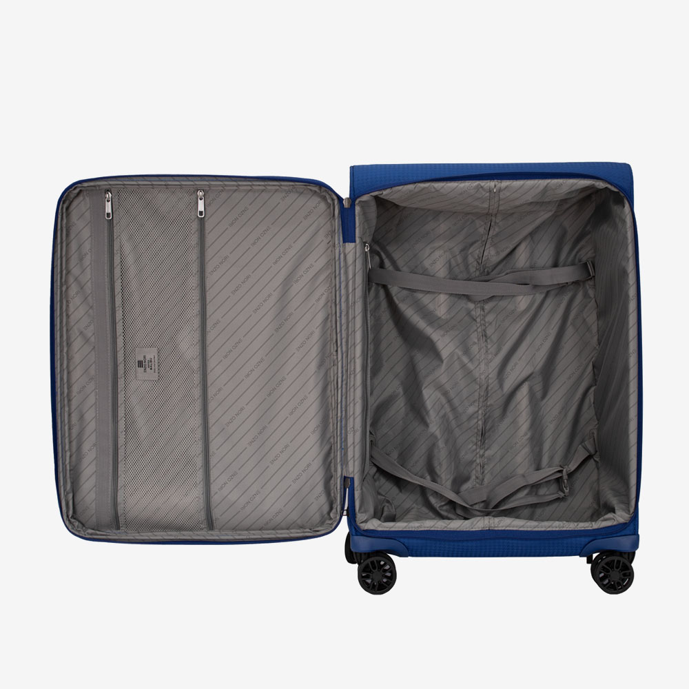 Комплект куфари ENZO NORI модел MALIBU текстил син