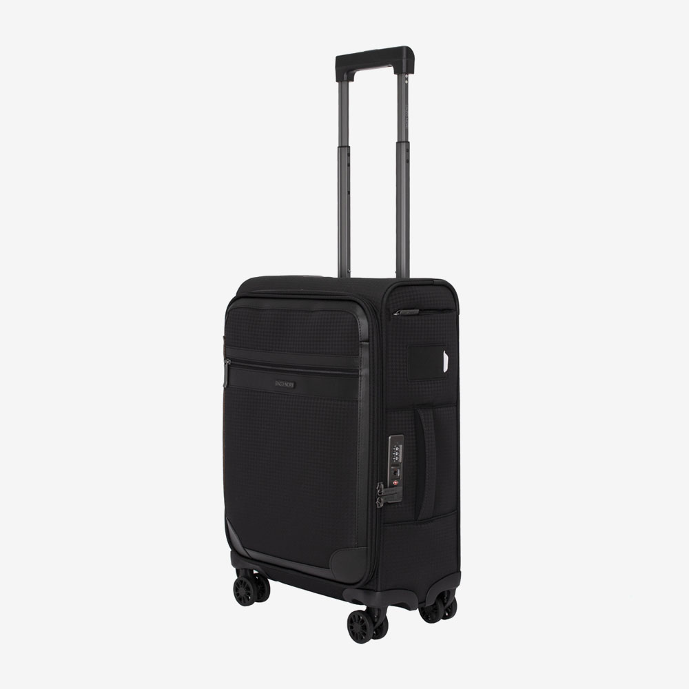 Комплект куфари ENZO NORI модел MALIBU текстил черен