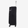 Голям текстилен куфар ултра лек ENZO NORI с разширение и TSA черен