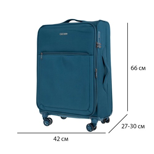 Куфар ENZO NORI модел SUNNY 66 см ултра лек син