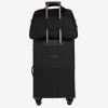 Куфар ENZO NORI модел SUNNY 66 см с пътна чанта текстил черен