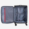 Куфар за ръчен багаж ENZO NORI модел SUNNY 55 см с пътна чанта черен
