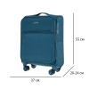 Куфар за ръчен багаж ENZO NORI модел SUNNY 55 см син