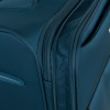 Комплект меки куфари ултра леки от текстил 3 размера с разширение и TSA син