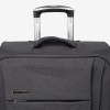 Голям куфар ENZO NORI модел SOFT 77 см текстил черен