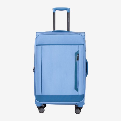 Куфар ENZO NORI модел VENICE 70 см текстил син