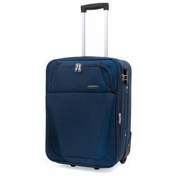 Куфар за ръчен багаж KREAL модел SLIM 52 см син